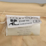 1970s Courreges Classic Loose Fitting  Autumn Coat