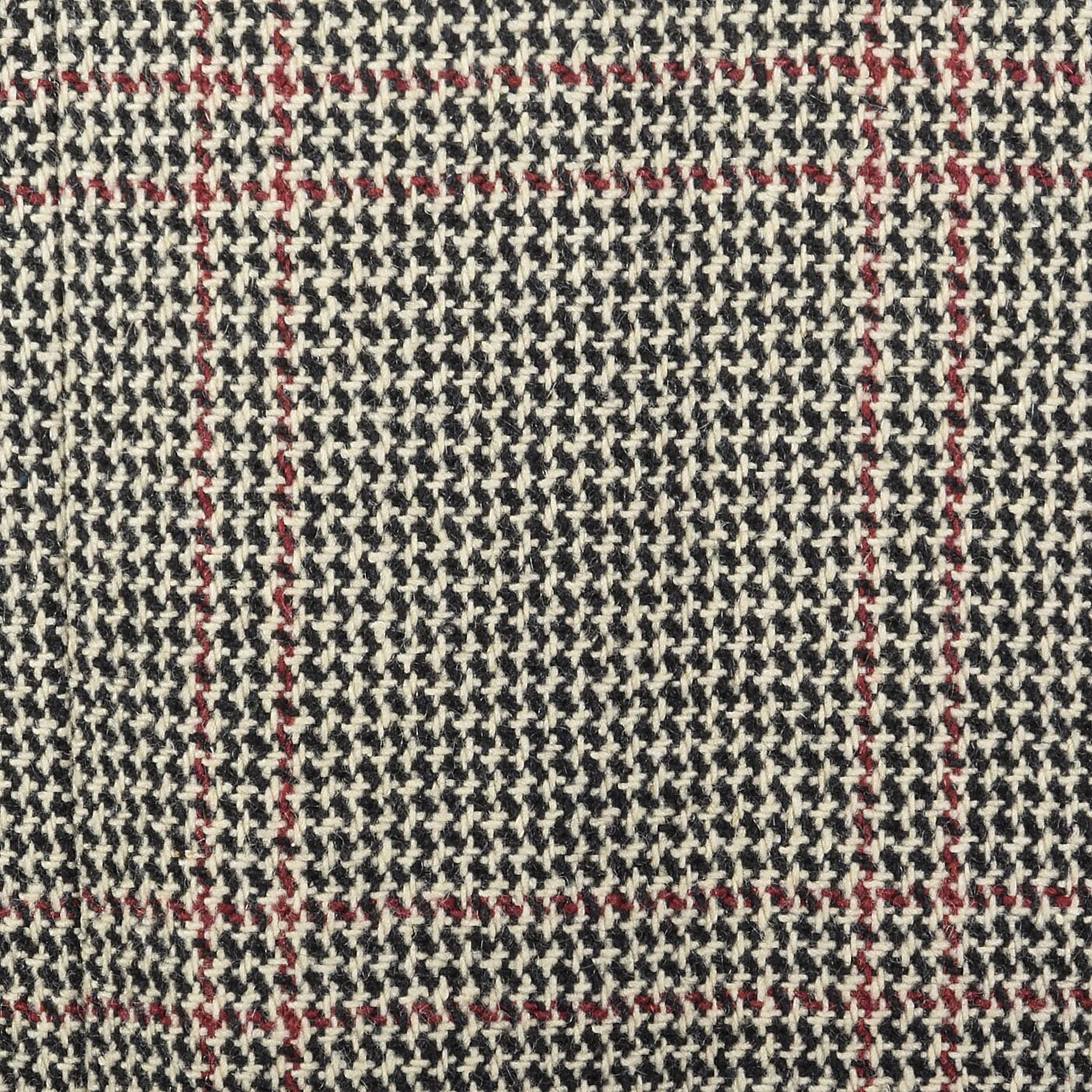 1970s Mens Tweed Coat in Windowpane Plaid