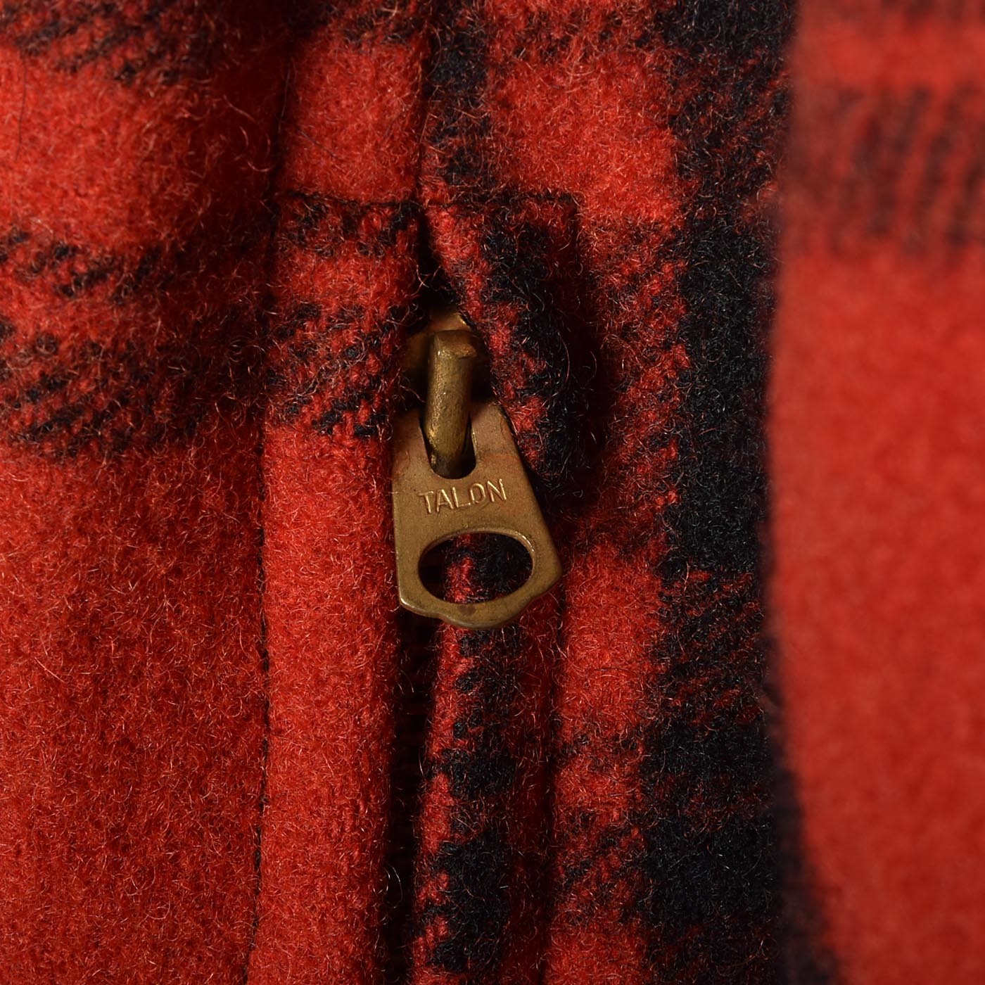 1940s Men's Red Plaid Hunting Coat by Merrill Woolen Mills