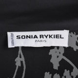 Sonia Rykiel Asian Inspired Minimalist Silk Burnout Separates Set