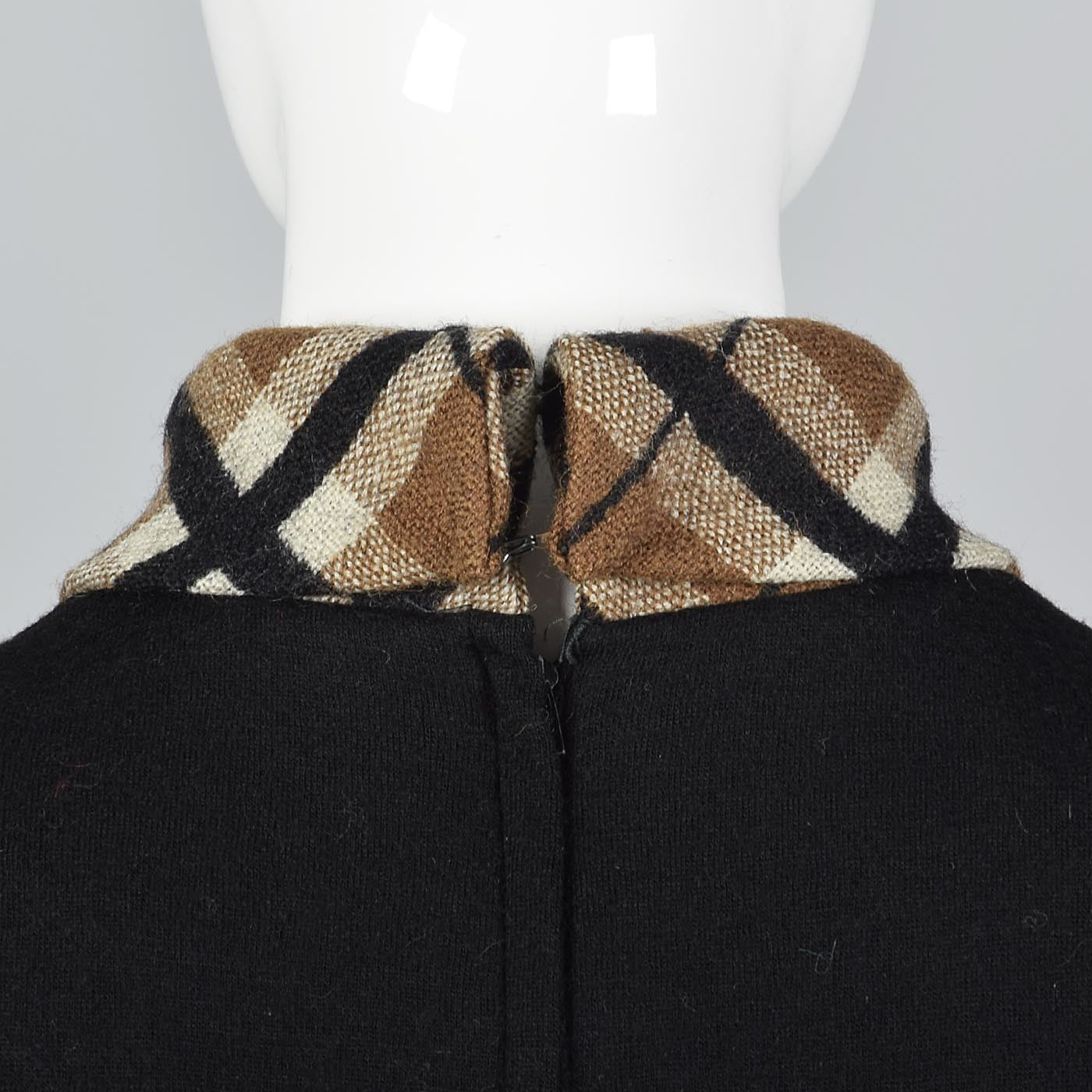1960s Saks Fifth Avenue Mod Wool Dress