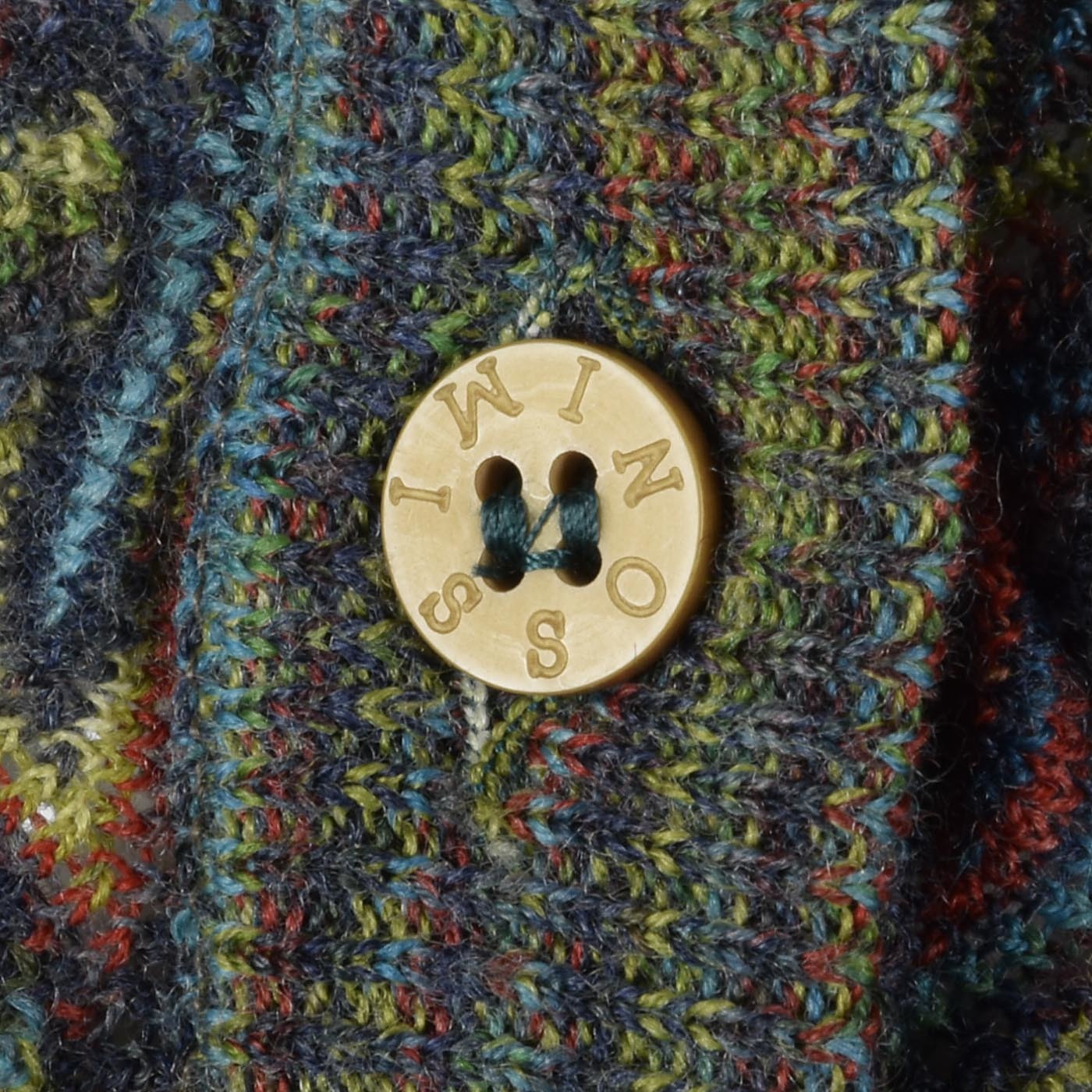 1980s Missoni Green Knit Cardigan Sweater