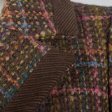1980s Salvatore Ferragamo Mohair Tweed Skirt Suit with Corduroy Trim