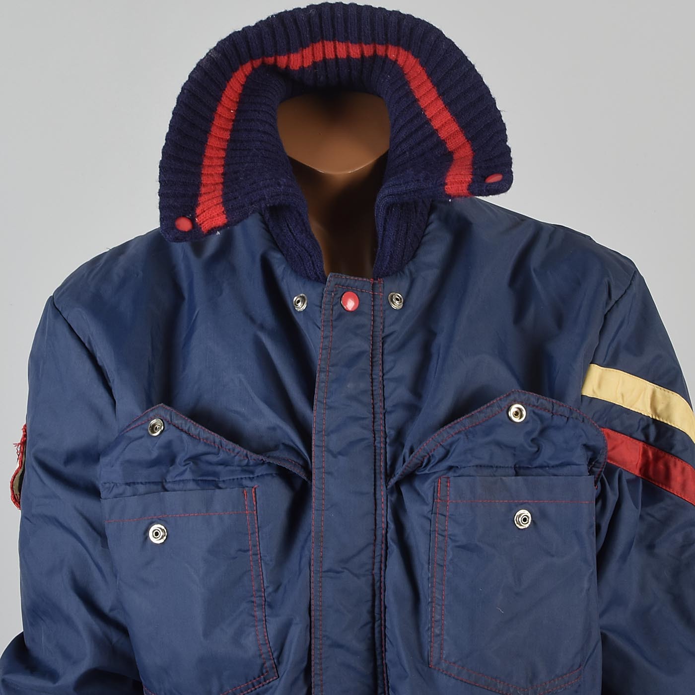1970s Men's Polaris Snowmobile Snow Suit
