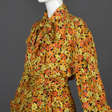 Yves Saint Laurent Rive Gauche Silk Separates in a Daisy Print