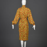 Yves Saint Laurent Rive Gauche Silk Separates in a Daisy Print