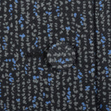 1950s Skirt Suit with Blue and Black Pattern