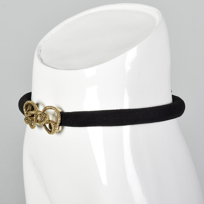 1970s Snake Buckle Belt