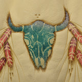 Jos Binne One of a Kind Hand Painted Deerskin Leather Jacket
