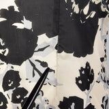 2000s Tracy Reese Silk Floral Print Dress with Slip