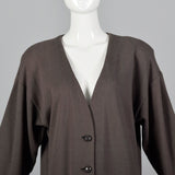 1990s Norma Kamali Long Knit Cardigan