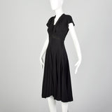 Small 1940s Black Dress