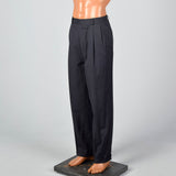 1950s Black Pants with Blue Pinstripe