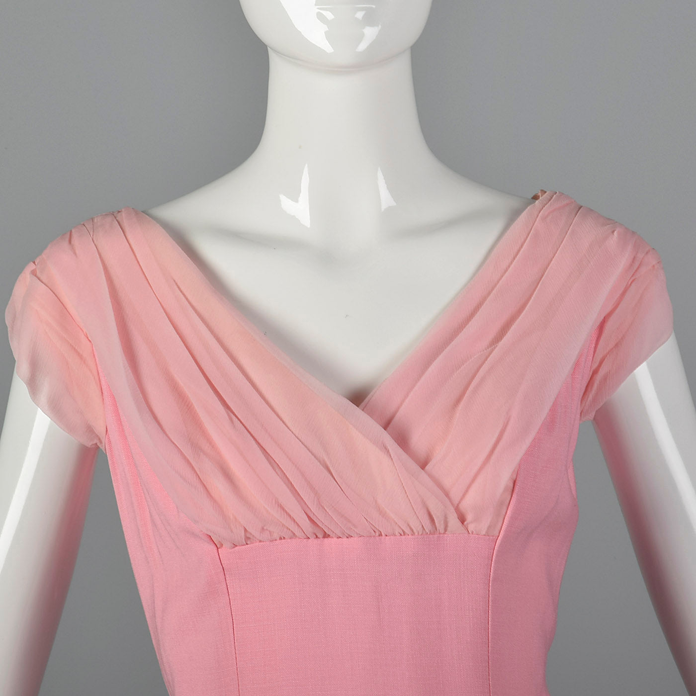 1960s Lilli Diamond Deadstock Pink Wiggle Dress and Jacket Set