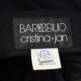Small Borboglio Cristina Jan 1990s Black Dress