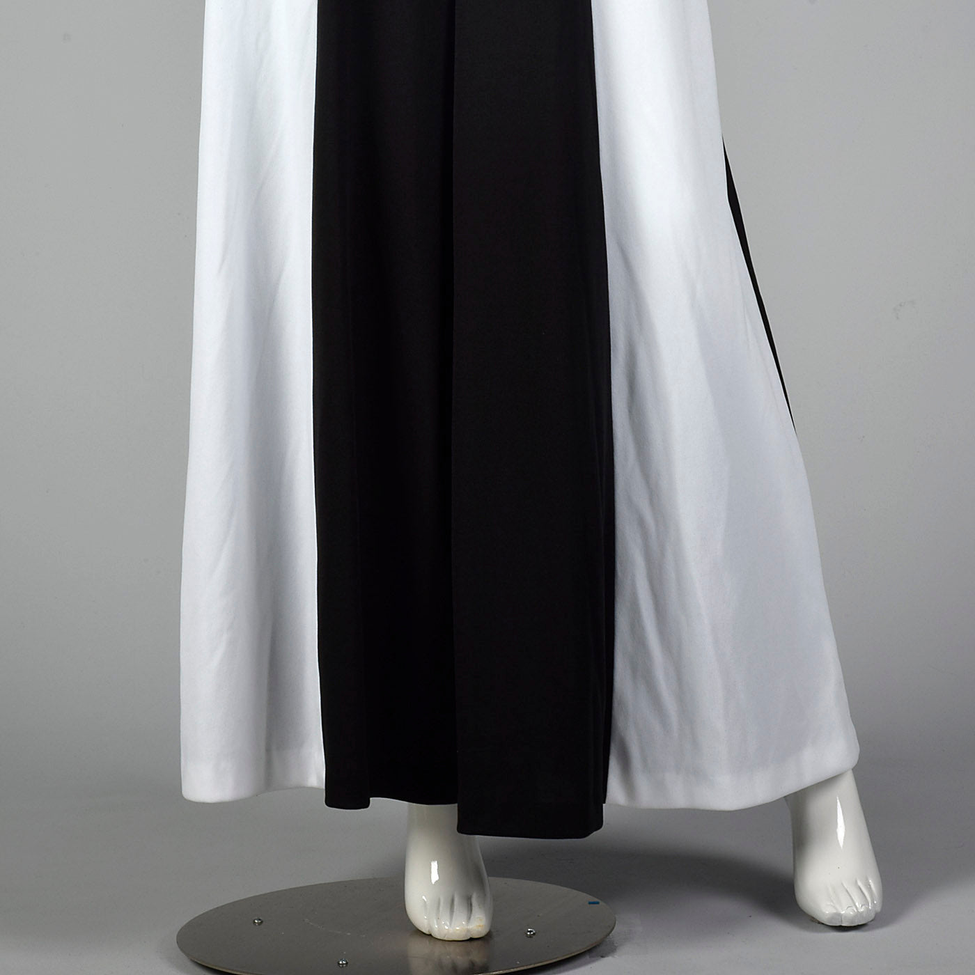 1970s Two Tone Palazzo Pant Jumpsuit