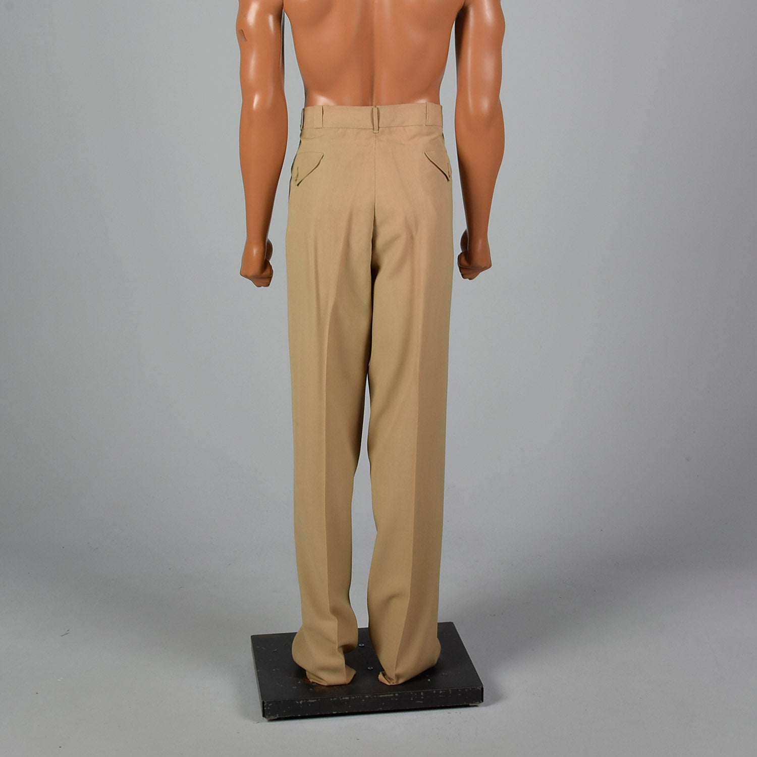 Large  37x35 1950s Khaki Pants