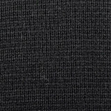 Arlette Nastat Black Oversized 1980s Knit Cardigan Dress