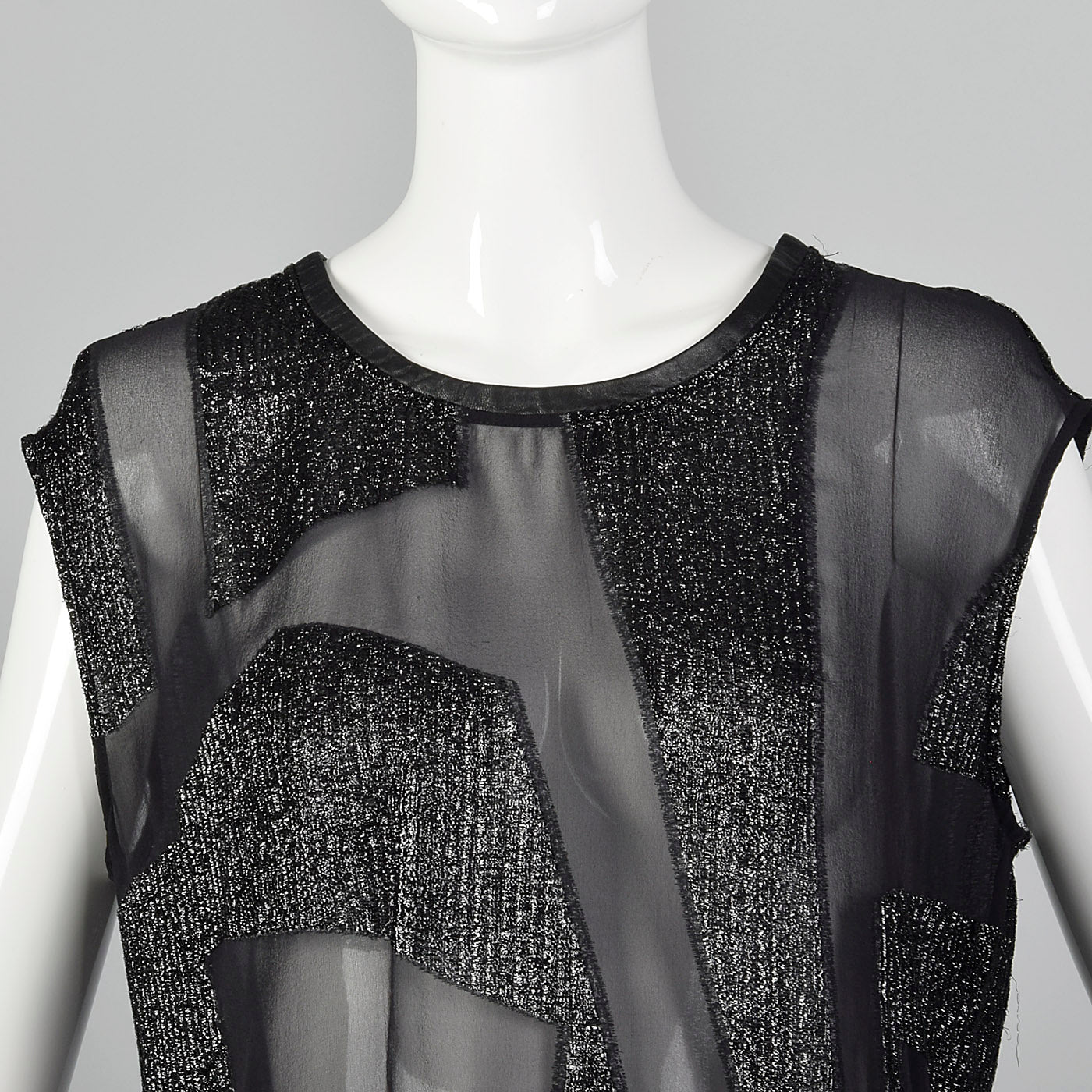 2010s Helmut Lang Black Tank Top