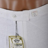 sz34 Deadstock 1960s Men's White Cotton Knit Mini Short Shorts