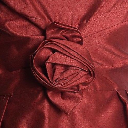 1960s Orange Cocktail Dress with Ruffle Skirt