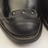 Men's Hy Test Black Leather Steel Toe Safety Ankle Boots