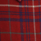 1940s Mens Deadstock Red and Blue Plaid Shirt
