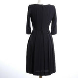 1950s Little Black Dress with Shelf Bust