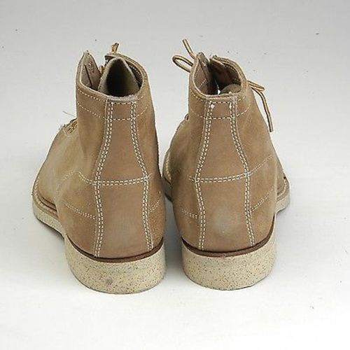 Deadstock 1960s Men's Tan Leather Monkey Boots Workwear