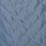 1950s Baby Blue Quilted Full Circle Skirt