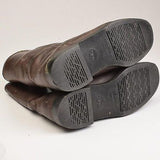 1950s Mens Wolverine Brown Leather Work Boots