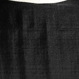 1960s Black Silk Wiggle Dress
