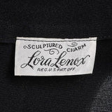 1950s Little Black Dress with Shelf Bust