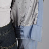 Deadstock 1950s Baby Blue Gabardine Ricky Jacket