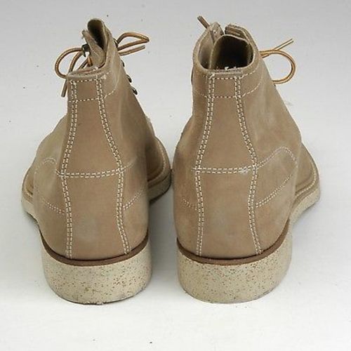 Deadstock 1960s Men's Tan Leather Monkey Boots Workwear