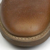1960s Mens Deadstock Brown Leather Oxford Shoes