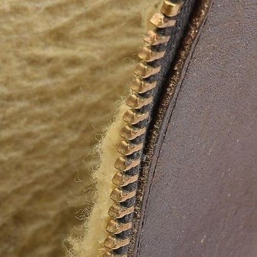 1950s Mens Wolverine Brown Leather Work Boots