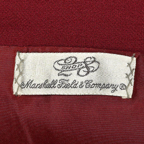 1970s Guy Laroche Red Skirt Suit