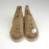 Deadstock 1960s Men's Tan Leather Monkey Boots Workwear