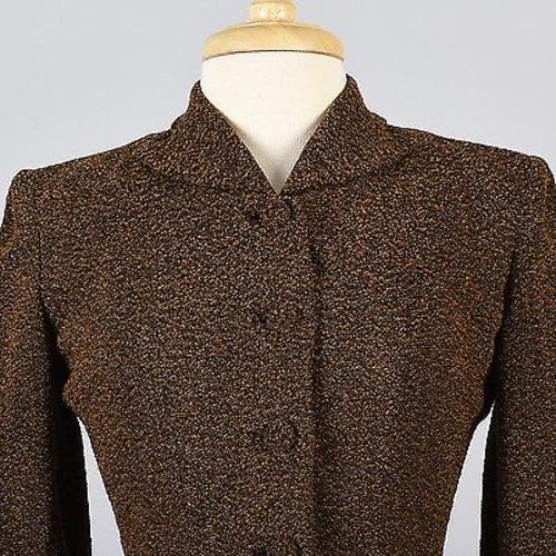 1950s Marshall Field's Fitted Brown Jacket