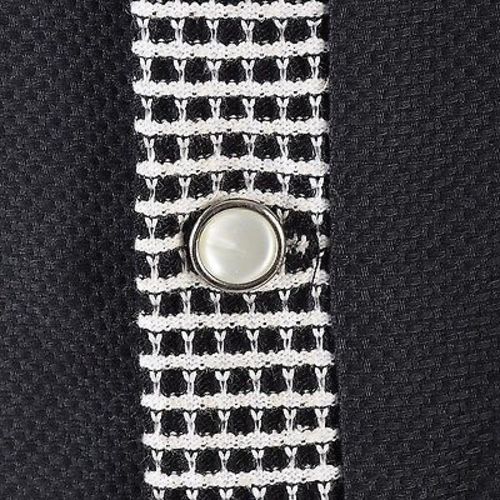 1950s Men's Black & White Two Tone Casual Leisure Jacket