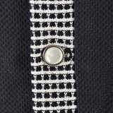 1950s Men's Black & White Two Tone Casual Leisure Jacket