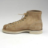 Deadstock 1960s Men's Tan Leather Monkey Boots Workwear