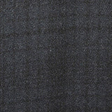 Mens 1950s Black Navy Blue Tartan Coat Overcoat Medium Weight Wool Plaid