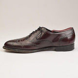 1980s Mens Leather Wingtip Oxford Shoes