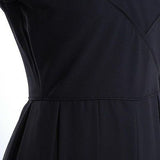 1950s Little Black Dress with Shelf Bust