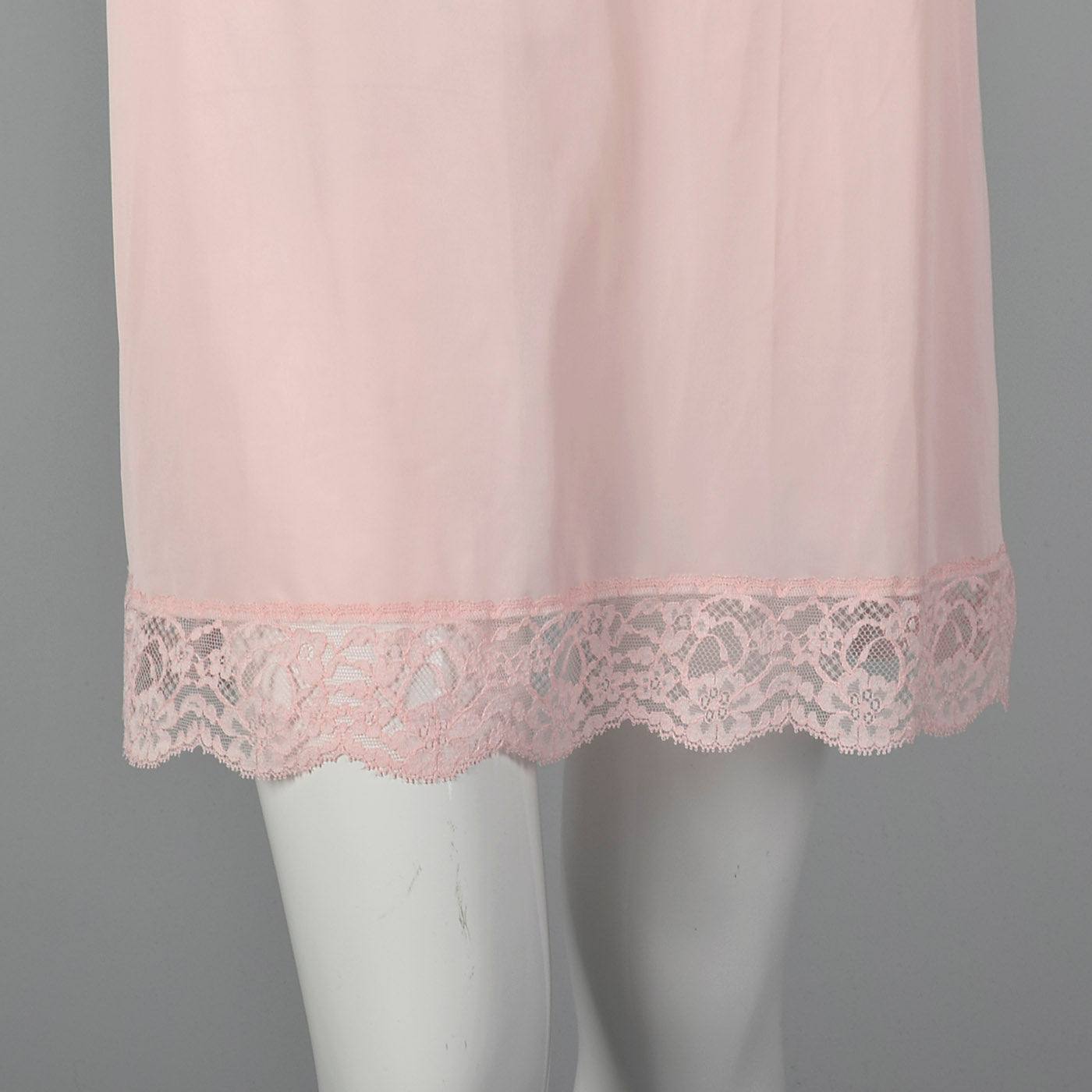 1950s Vanity Fair Pink Slip with Lace Bust