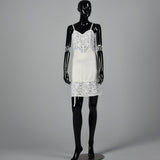 1970s Vanity Fair White Slip