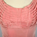 1950s Pink Taffeta Party Dress