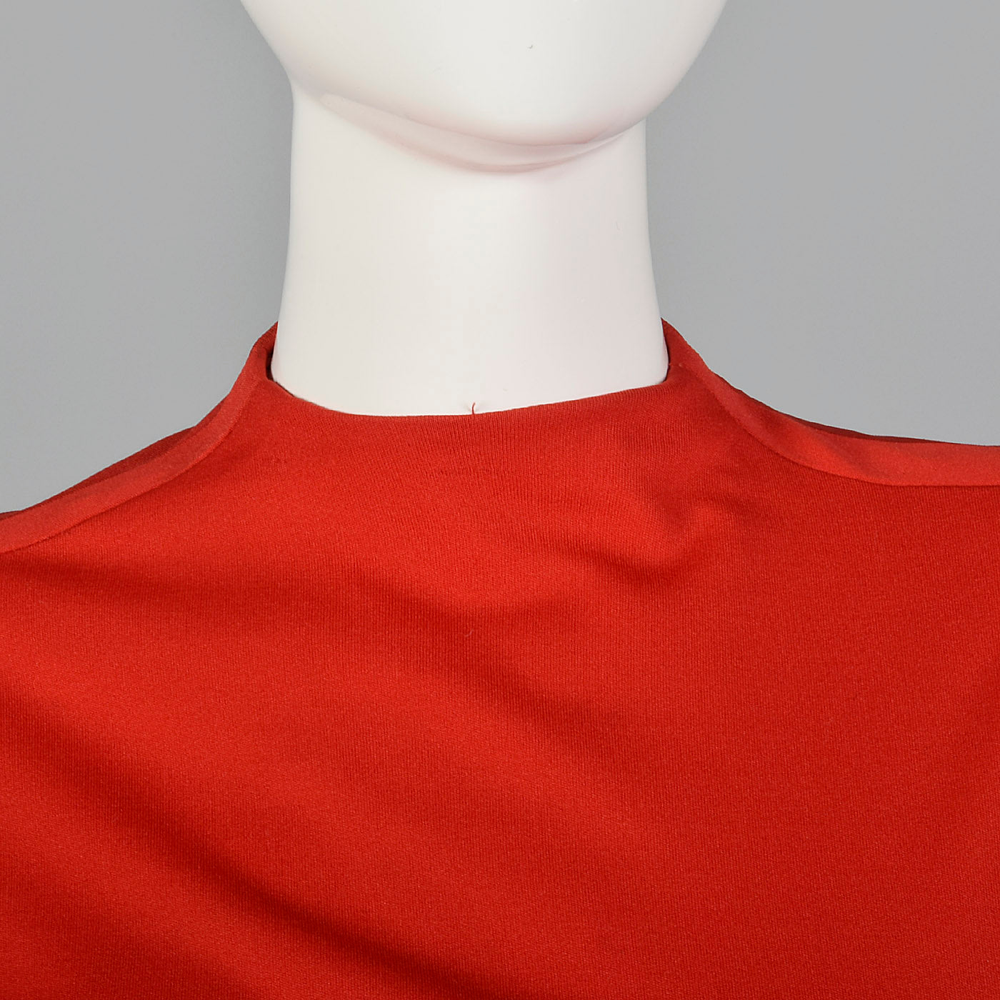 XS Pauline Trigere 1970s Red Two Piece Pant Set